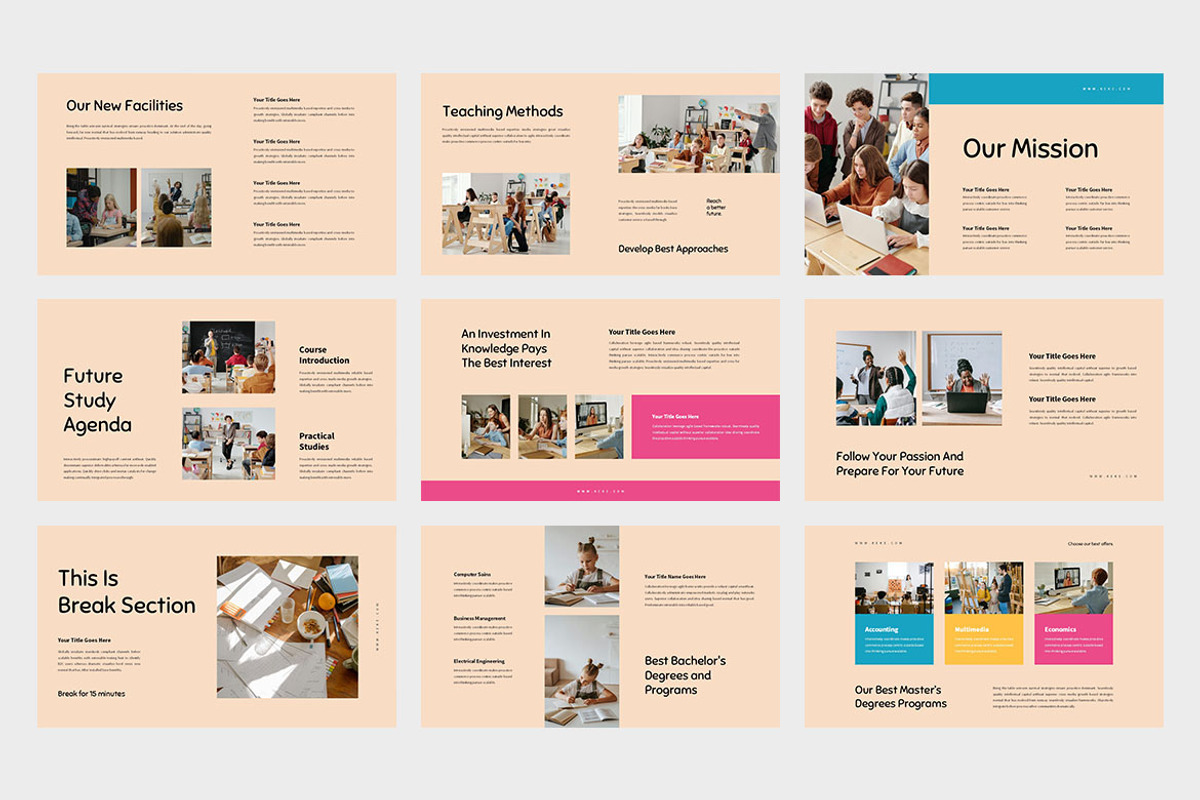 Keke : School Google Slides, a Presentation Template by Punkl Camp (Photo 5 of 9)