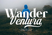 Wander Ventura - Travel Font Duo, a Script Font by Letterhend Studio (Thumbnail 1 of 12)