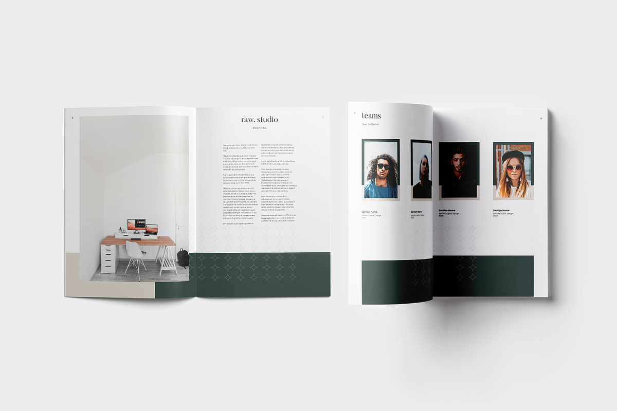 Raw Proposal, a Brochure Template by Loc Tropis (Photo 3 of 9)