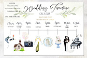 Wedding timeline map story creator, a Food Illustration by LABFcreations (Thumbnail 16 of 23)