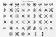 50 Snowflakes SVG Line Art, an Object Graphic by Dervik Art Store (Thumbnail 3 of 7)