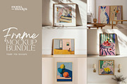 Frame Mockup Bundle Multisize PSD, a Product Mockup by momomockps (Thumbnail 1 of 11)