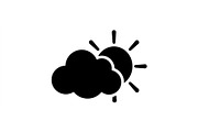 Sunny Cloud Weather Symbols, an Object Graphic by Designer_Momina (Thumbnail 3 of 5)