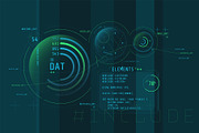 HUD Pro Infographic Elements, an Object Graphic by ConceptCafe (Thumbnail 11 of 30)