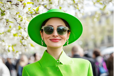 Stylish young caucasian woman in, a Person Photo by Lermont51