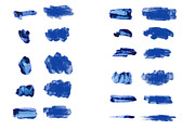 22 Watercolor blueberry brushes., a Brush Add-On by redstudio (Thumbnail 5 of 10)