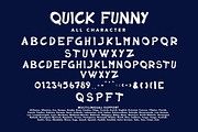 Quick Funny, a Handwritten Font by HATFSTUDIO (Thumbnail 7 of 8)