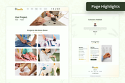 Gisselle - Fashion Designer Website, an UI Kit Template by Uptechies (Thumbnail 4 of 4)