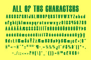 CS Beals – Inktrap Font, a Sans Serif Font by Craft Supply Co. (Thumbnail 8 of 8)