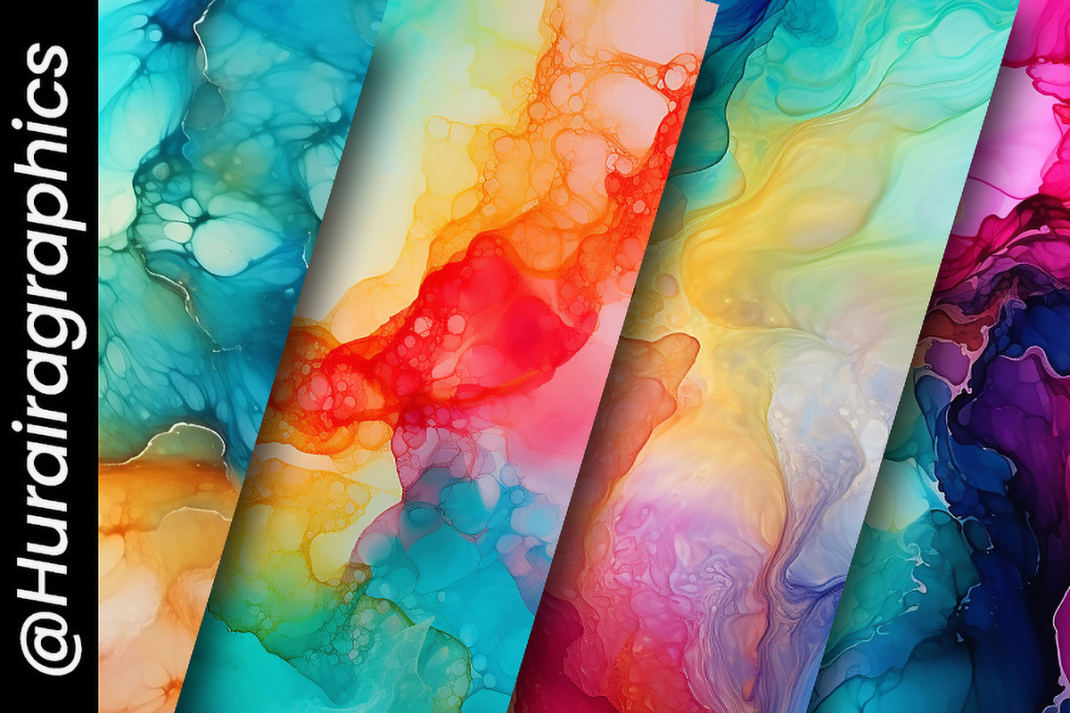 Beautiful Fractal Alcohol, a Background Graphic by Hurairagraphics (Photo 5 of 5)