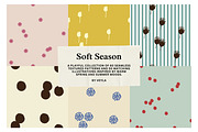 Soft Season: 60 Seamless Patterns, a Pattern Graphic by Veyla (Thumbnail 3 of 21)