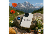 iPhone Tough Phone Case Mockup, an iPhone Mockup by UrbanMockupsStore (Thumbnail 1 of 5)