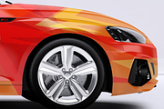 Audi RS5 Sportcar Mockup, an Advertising Mockup by Hubzway (Thumbnail 2 of 4)