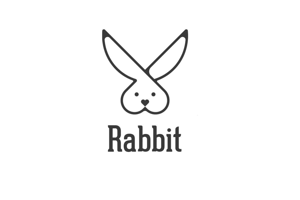 Rabbit logo, a Branding & Logo Template by Mir store (Photo 2 of 4)