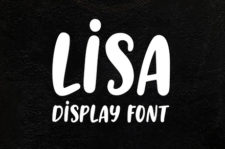 Lisa - bold rounded font