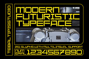 Klase - Cyberpunk Font, a Sans Serif Font by tebaltipislab (Thumbnail 9 of 9)