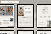 Wellness Coach Showit template, a Websites & App Template by Superhero Design Co. (Thumbnail 5 of 6)