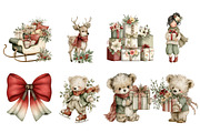 Whimsical Christmas Clipart, an Illustration by Designworld (Thumbnail 4 of 5)