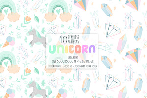 Unicorns. Children's Collection.