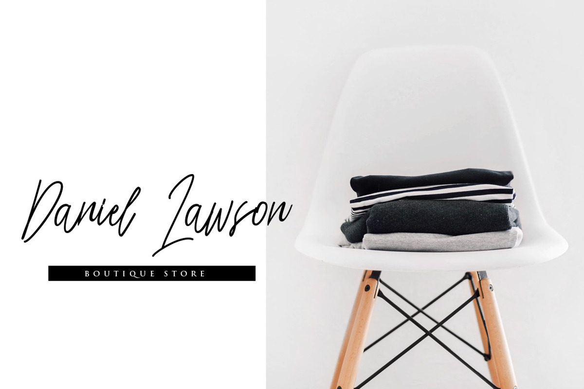Bastela Signature Font preview 3