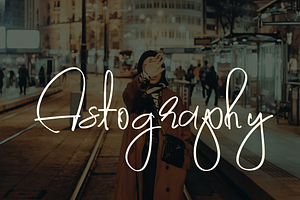 Astography signature font, a Handwritten Font by SSI.Scraps