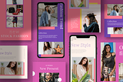 Pastel Instagram Template, a Social Media Template by Inkofert (Thumbnail 2 of 11)