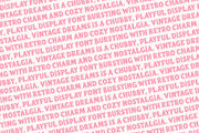 Vintage Dreams Font, a Slab Serif Font by Miss Tiina (Thumbnail 3 of 5)