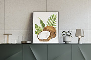 Tropical Leaves Watercolor, a Decorative Illustration by Volha Studio (Thumbnail 11 of 11)