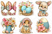 Nursery Blue Country Easter Clipart, an Illustration by DreamPrint404 (Thumbnail 4 of 5)