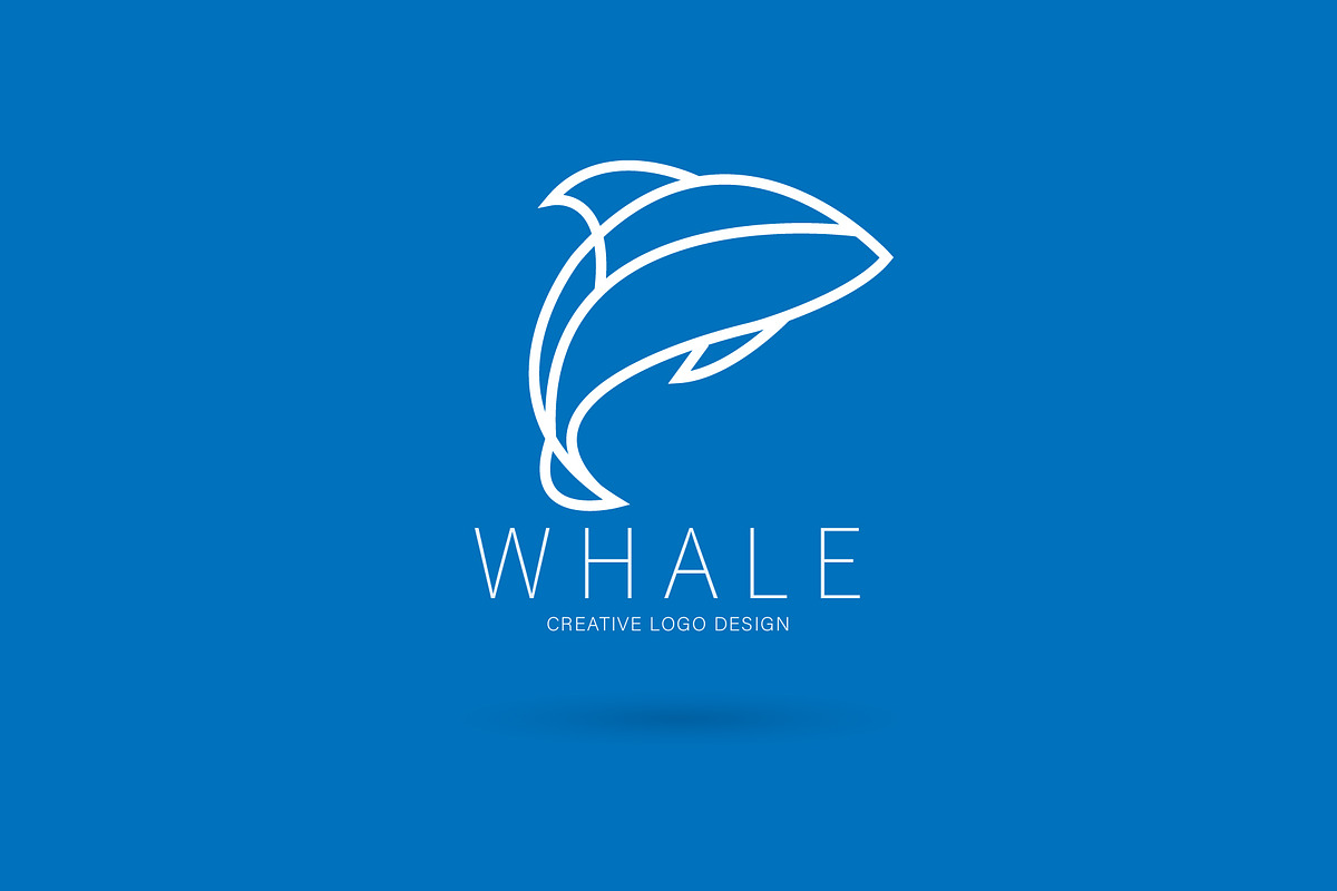 Whale logo, a Branding & Logo Template by Logocreative (Photo 2 of 3)