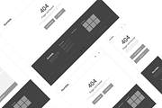Axure responsive Corporate template3, a Wireframe Template by Humble UX (Thumbnail 5 of 6)