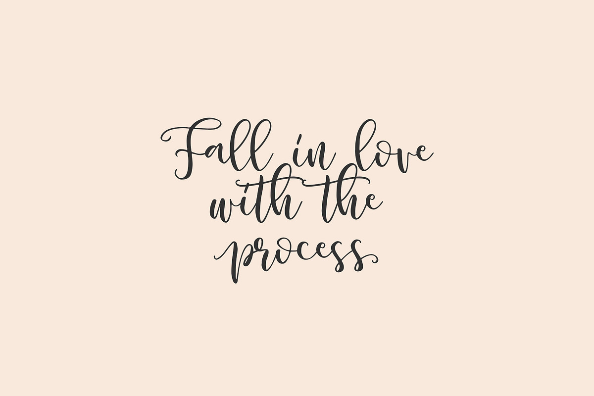 Sunset Garden handwritten font, a Handwritten Font by BilberryCreates (Photo 11 of 18)