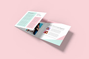 Square Trifold Brochure Mockup, a Books & Magazine Mockup by Illusiongraphic (Thumbnail 9 of 28)