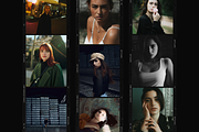 10 Grainy Portrait Lightroom Presets, a Preset Add-On by Cam' Studio (Thumbnail 2 of 12)