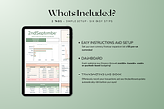 Simple Paycheck Budget - Green, a Templates & Theme by The Creative Plans co (Thumbnail 5 of 10)