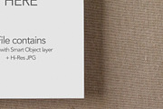 Contemporary Greeting Card Mockup, a Household Mockup by OakstoneCreative (Thumbnail 2 of 8)