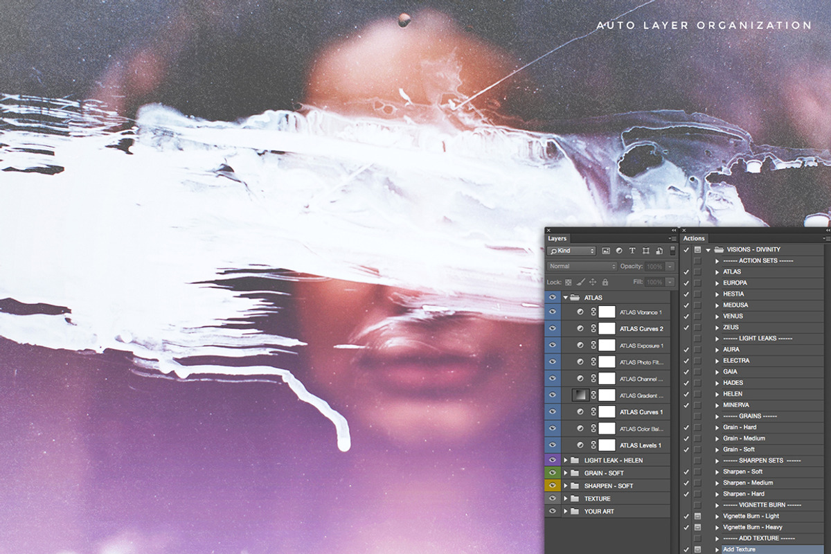 VISIONS - Photoshop Action Bundle, a Preset Add-On by Forefathers (Photo 6 of 6)