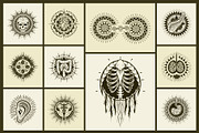 100 Anatomical Illustrations Set, an Education Illustration by Prosymbols (Thumbnail 6 of 11)