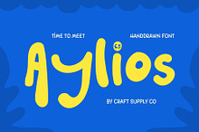 CS Aylios – Hand Drawn Font