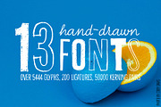 Bellfort Draw - 13 fonts, a Sans Serif Font by Leitmotif (Thumbnail 2 of 8)