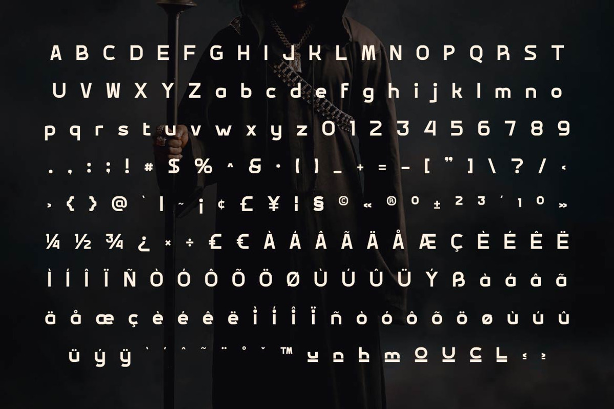 Rutro – Creative Display Sans Serif, a Sans Serif Font by Artiveko (Photo 3 of 6)