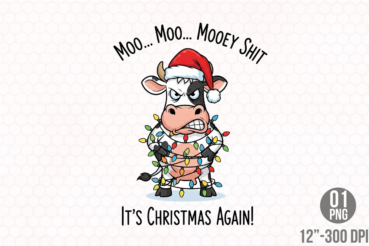 Christmas Funny Designs Png, an Illustration by Designking (Photo 1 of 4)