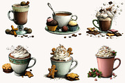 Christmas Hot Cocoa Clipart, a Seasonal Illustration by Designworld (Thumbnail 3 of 11)