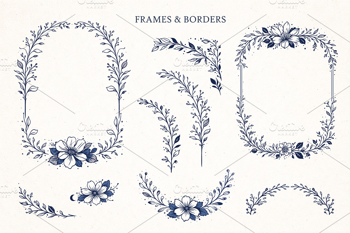 Botanical Branding Kit Wedding, an Object Graphic by Christine Krahl (Photo 8 of 11)
