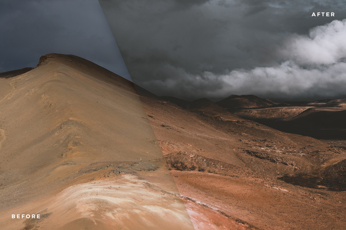 Moody Lightroom Presets - Landscapes, an Action Add-On by PhotoMarket (Photo 17 of 35)