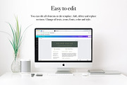 Modern Executive CV Template | Canva, a Resume Template by Lux Resume (Thumbnail 5 of 7)