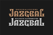 WallAxe Fonts Condensed, a Slab Serif Font by Nocturnal Workspace (Thumbnail 14 of 17)