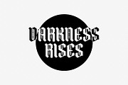 Kharmond Blackletter Font, a Blackletter Font by Maulana Creative (Thumbnail 4 of 8)
