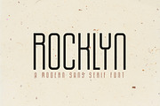 ROCKLYN, a Sans Serif Font by Chaska.Type