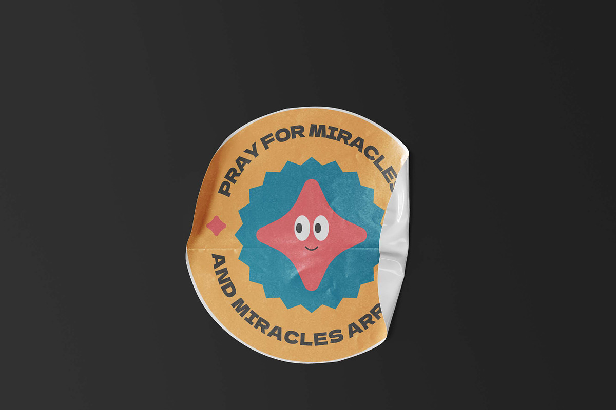 Canva Digital Sticker Template, a Social Media Template by TSRY (Photo 2 of 2)
